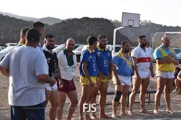 Luchada canaria y espectáculo de Maestro Florido en Lomo Magullo/Francisco Javier Santana.